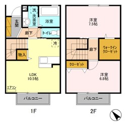 ミュールの物件間取画像